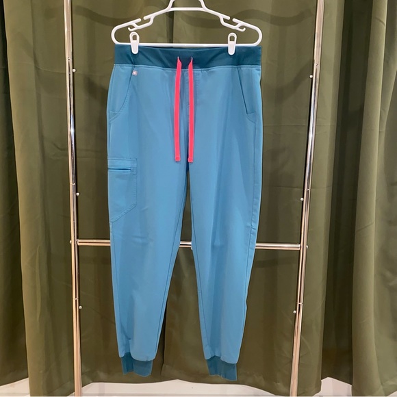 SOLD FIGS Limited Edition Hydrogreen Zamora Joggers - Picture 5 of 6